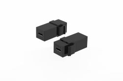 Microconnect USB-C Female-Female Keystone, both way charging (USB-C Female-Female Keystone, - both way charging - Warranty: 300M)