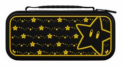 PDP 500-224-STGD Schutzhülle für tragbare Spielkonsolen Hartschalenkoffer Nintendo Schwarz, Gelb (Travel Case Plus Glow: Super - Star, For Nintendo Switch, - Nintendo Switch Lite, Nintendo Switch...