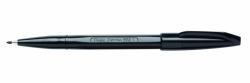 Pentel Original12 Pack Black Sign Pen S520 Fibre Tip Pen 2mm Tip
