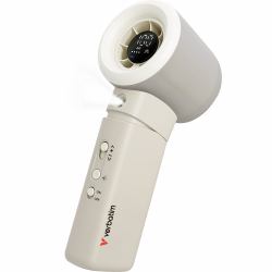 Verbatim 32344 Handzerstäuber/Ventilator Weiß, Silber Handventilator (Verbatim Cool 'n' Go Aqua Breeze Handheld Fan, Portable Cooling with Refreshing Mist Spray - White/Silver)
