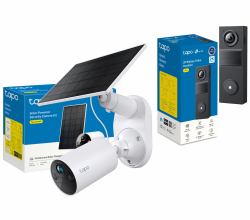 TP-Link Tapo C410KITTD20-BUN smart home security kit (TAPO C410 KIT + TD20 BUNDLE)