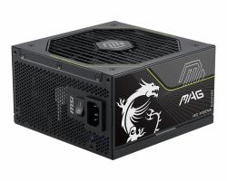 MSI MAG A1000PLS PCIE5 Netzteil 1000 W 24-pin ATX ATX Schwarz (MSI 1000W PLATINUM FM MAG A1000PLS PCIE5)