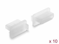 DeLOCK Staubschutz für HDMI-A Buchse 10 Stück Silikon transparent (Delock Staubschutz fÃ¼r HDMI-A Buchse 10 StÃ¼ck Silikon transparent)