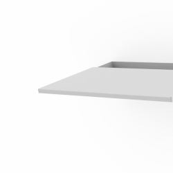 SMS Smart Media Solutions C220008-4A Zubehör für TV-Halterung (Func Mobile Fixed Shelf, White - Warranty: 60M)