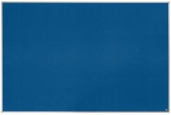 Nobo 1915485 Pinnwand Drinnen Blau Aluminium (Nobo Value Blue Felt Notice Board 1800x1200mm)