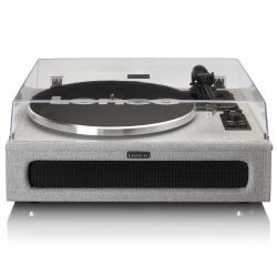 Lenco LS-440GY Audio-Plattenspieler mit Riemenantrieb Grau Automatisch (Ls-440Gy Belt-Drive Audio - Turntable Grey Automatic - Warranty: 12M)