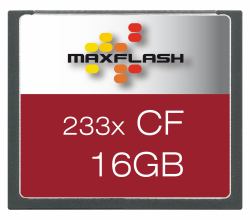 MaxFlash Compact Flash Card 16 GB Kompaktflash 