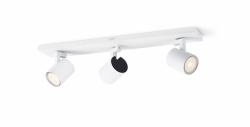 Philips myLiving Runner Decken-/Wandspot, 3x (Living 5309331P0 Recessed - Lighting Spot Gu10 Led 10.5 W - F - Warranty: 12M)
