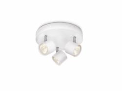 Philips Dimmbare LED Star Decken-/Wandspot, 3x (Philips Dimmable Led Star - Ceiling/Wall Spotlight 3X - 16.5W - Warranty: 12M)