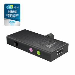 j5create JVA02-N Live Capture Adapter HDMI™ zu USB-C™mit Stromversorgung (Live Capture Adapter HdmiT To - Usb-CT With Power Delivery, - Black - Warranty: 12M)