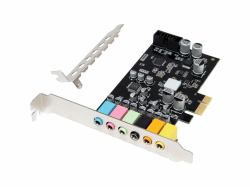 Conceptronic EMRICK15B High-Definition Sound PCIe Karte, 7.1CH (High-Definition Sound Pcie - Card, 7.1Ch - Warranty: 12M)