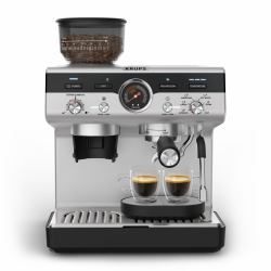 Krups Precision Siebträgermaschine XP801T (Precision SiebtrÃ¤germaschine XP801T, Espressomaschine - Black - Edelstahl)