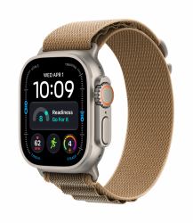 Apple Watch Ultra 4 OLED 49 mm Digital 422 x 514 Pixel Touchscreen 5G Titan WLAN GPS (WATCH ULTRA 4 GPS/CEL 49MM - NATURAL TIT. CASE DESERT ALPINE)