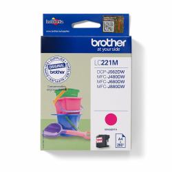 Brother LC221M Druckerpatrone 1 Stück[e] Original Magenta 