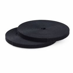 StarTech.com HKLP75 Klettverschluss Schwarz (22.8M HOOK AND LOOP ROLL BLACK - 0.75IN [1.9CM] WIDE)