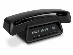 Alcatel ePure#3 Premium DECT-Telefon Anrufer-Identifikation Schwarz 