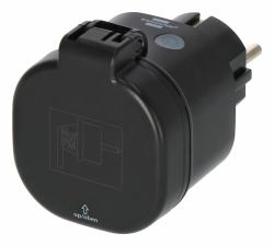 Connect Wifi Plug Wa 3600 - Xs03 For Outdoor Use Ip44 - Warranty: 12M