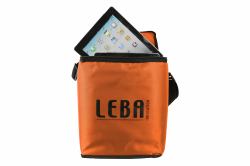 LEBA Innovation NoteBag NB2-5TAB-ORA Wagen / Schrank für das Management mobiler Geräte Gehäuse zur Verwaltung tragbarer Geräte Orange (NoteBag Orange, carries 5 tabl - Storage bag for 5 tablets...