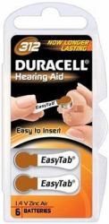 Duracell DA312 Haushaltsbatterie Einwegbatterie Zink-Luft (Duracell 1.4V Hearing Aid Cell [6 Pack])