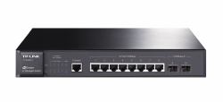 TP-Link TL-SG3210 Managed L2 Gigabit Ethernet [10/100/1000] 1U Schwarz (TP-Link JetStream TL-SG3210 8-Port Metal Gigabit L2+ Managed Switch with 2 SFP Slots)
