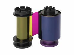 Evolis RT4F010EAA printer ribbon Black, Cyan, Magenta, Yellow (YMCK RT Color Ribbon. 500 - prints / roll for: Avansia, - up to 500 cards)