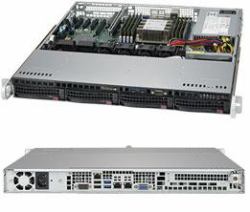 Supermicro SuperServer 5019P-MT Intel C622 LGA 3647 [Socket P] Rack [1U] Schwarz 