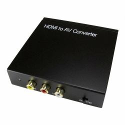 Cables Direct HDCOMPOSITE-02 Videosignal-Konverter Aktiver Videokonverter (CDL HDMI to Composite Converter)