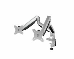 ICY BOX IB-MS504-T, Monitorständer mit Tischhalterung für zwei Monitore bis zu 32’’ [81 cm] 