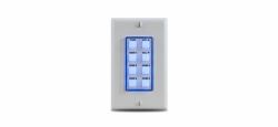 Atlona AT-ANC-108D Druckknopf Panel Grau (AT-ANC-108D - 8-Button Network Control Panel)