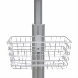 Ergotron 98-136-216 multimedia cart accessory White Basket (BASKET 13 X 10 X 6IN - PATIENT TABLE BWT)