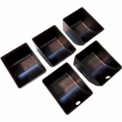 apg Solutions PK-15J-10-BX Zubehör für Geldkassetten Münzbecher (E3000 WEIGHABLE COIN CUP KIT - 8 CUPS)