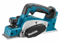 Makita DKP180Z Elektrischer Handhobel Schwarz, Blau 14000 RPM (Makita DKP180Z - Hobel LXT -18V)