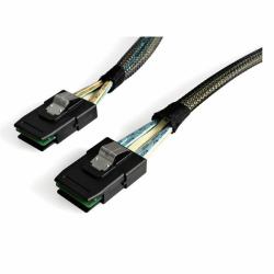 StarTech.com 100cm Serial Attached SCSI SAS Cable - SFF-8087 to SFF-8087 (StarTech 100cm Serial Attached SCSI SAS Cable - SFF-8087 to SFF-8087 [SAS8787100] - SAS internal cable - with Sidebands - 4...
