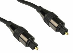 Cables Direct 4OPT-102H Audio-Kabel 2,5 m Toslink Schwarz (CDL 2.5m TOSLINK Cable)