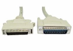 Cables Direct 2m, DB25 M/HP DB50 M, SCSI-2 SCSI cable Grey External DB50/HPM (CDL 2M DB25M-HP50D M Beige SCSI)