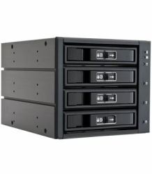 Chieftec CBP-3141SAS Hard Drive Backplane Schwarz 