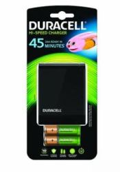 Duracell CEF27EU Akkuladegerät (Duracell 45m Charger + 2 x AA/AAA)