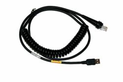 Honeywell STD Cable USB cable 5 m USB A Black (USB BLACK TYPE A 5M - COILED 5V HOST POWER)