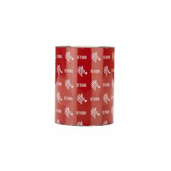Zebra 5100 Resin thermal ribbon 450 m Black (RIBBON 5100 RESIN 89MM - 450 METERS C-25MM BOX OF 6)