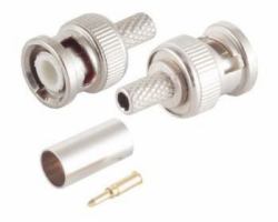 Microconnect BNC59M Koaxialstecker BNC 1 Stück[e] (BNC crimp plug for RG59 - cable with gold pin - Warranty: 300M)