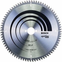 Bosch ‎2608640645 Kreissägeblatt 25 cm 1 Stück[e] (Bosch Optiline Wood rundsavsklinge - f)