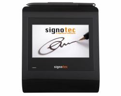 Signotec ST-GERT-3-U100 Unterschrift-Erfassungsblock 12,7 cm [5"] Schwarz LCD 