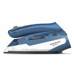 Taurus EASY TRIP Trocken- & Dampfbügeleisen Keramik-Bügelsohle 1100 W Blau, Weiß 