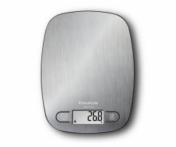 Taurus Easy Inox Edelstahl Arbeitsplatte Oval Elektronische Küchenwaage 