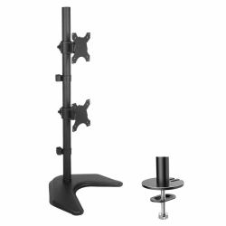 Techly ICA-LCD 2520V Flachbildschirm-Tischhalterung 68,6 cm [27"] Tisch/Bank Schwarz 