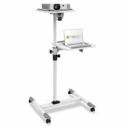 Techly ICA-TB TPM-6 Multimediawagen & -ständer Weiß Multimedia-Trolley 