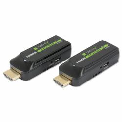 Techly IDATA EXT-E70S Audio-/Video-Leistungsverstärker AV-Sender & -Empfänger Schwarz 