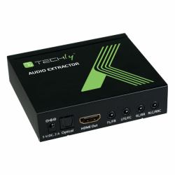 Techly IDATA HDMI-EA74K Audio-Konverter Schwarz 