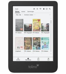 Tolino shine color eBook-Reader Touchscreen 16 GB WLAN Schwarz 