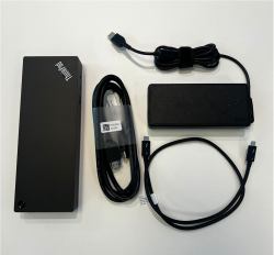 upcycle it Lenovo Thunderbolt 3 Dock Gen2 [Refurbished] A Kabelgebunden Schwarz, Rot 